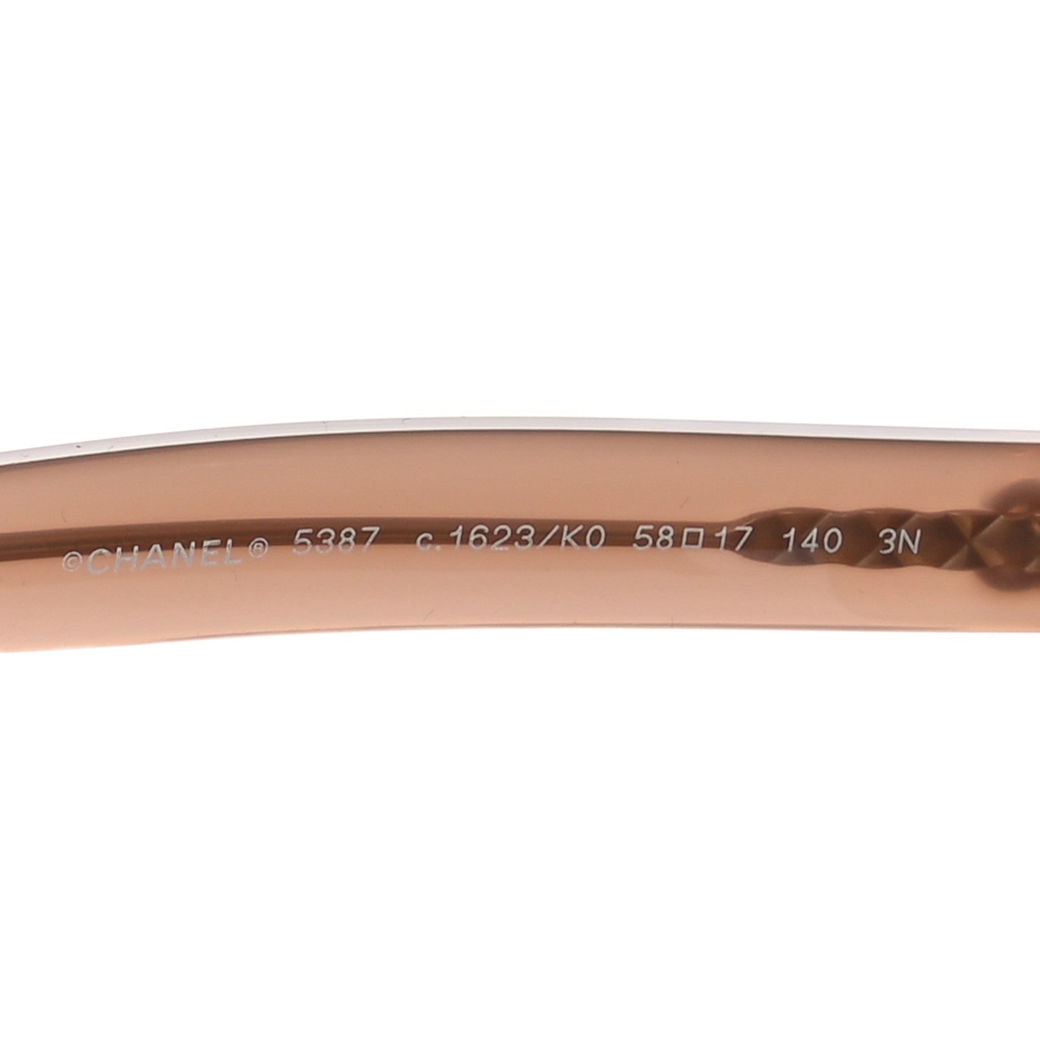 Chanel Acetate Mirrored Round Sunglasses 5387 Brown 6 of 7