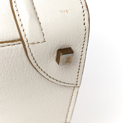 Celine Goatskin Mini Luggage White 31 of 33