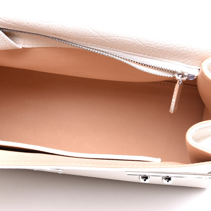 Delvaux Crispy Calfskin MM Tempete Satchel White 5 of 9