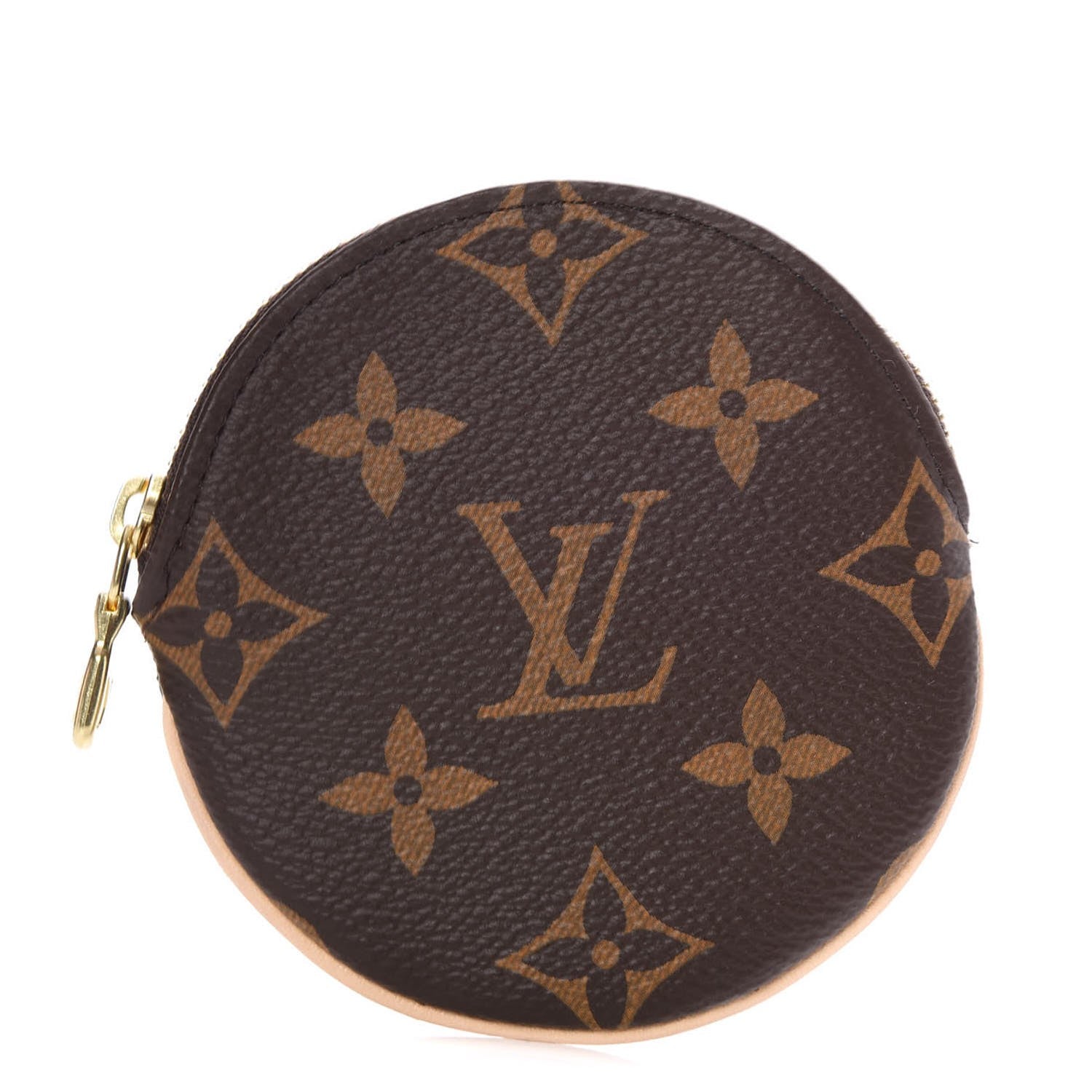 Louis Vuitton Monogram Round Coin Purse 1 of 8