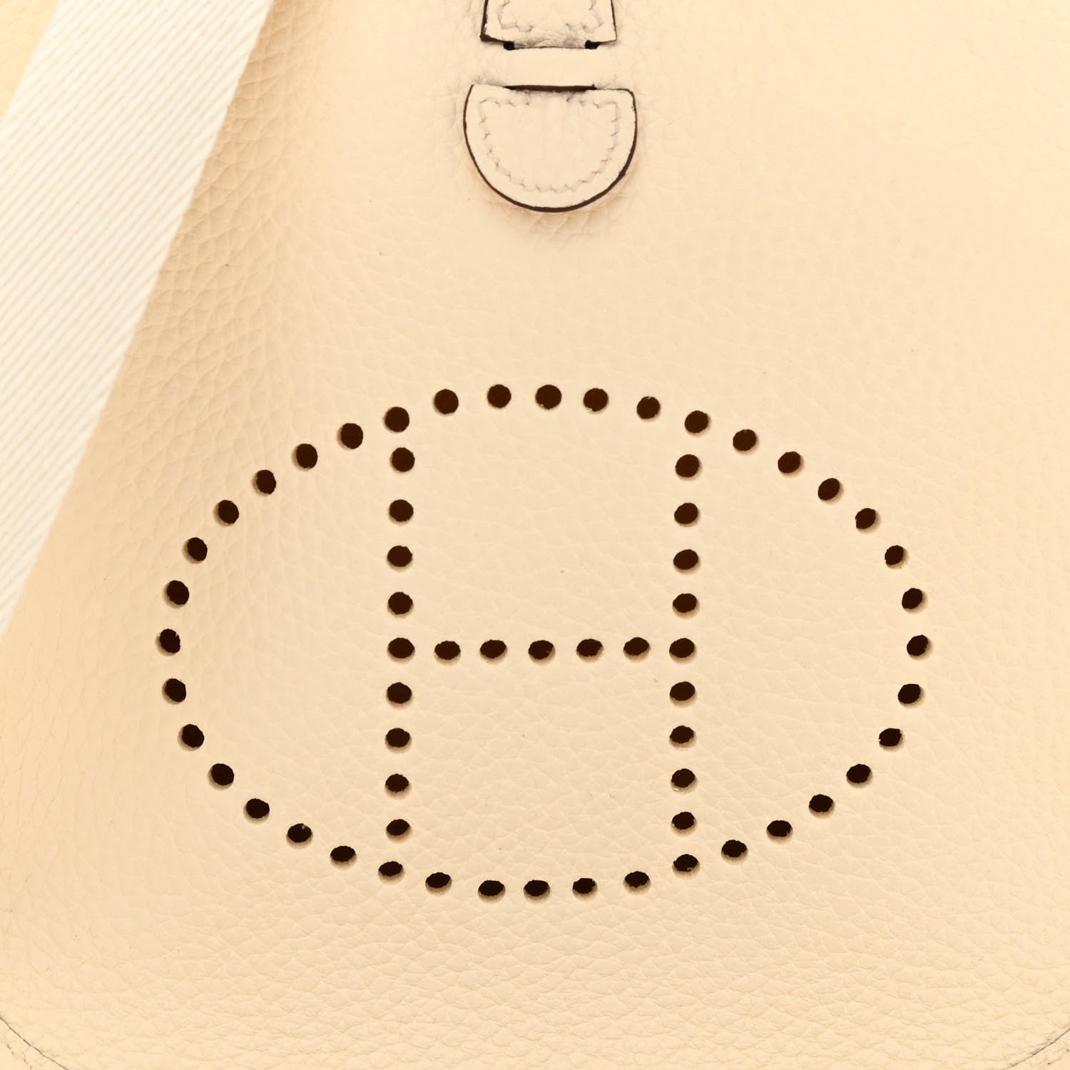Hermes Taurillon Clemence Amazone Evelyne TPM Nata Craie 8 of 11