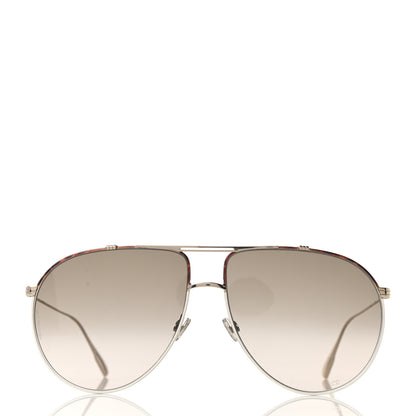 Christian Dior Metal Monsieur 1 Sunglasses Light Gold Havana 2 of 6