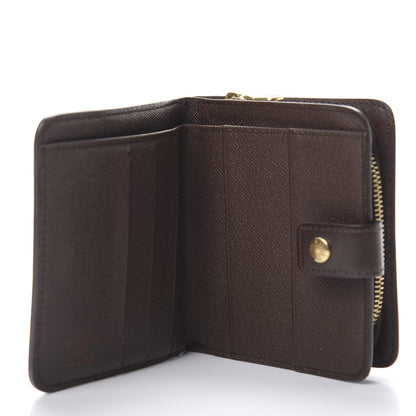 Louis Vuitton Damier Ebene Zippe Zipped Compact Wallet 5 of 14