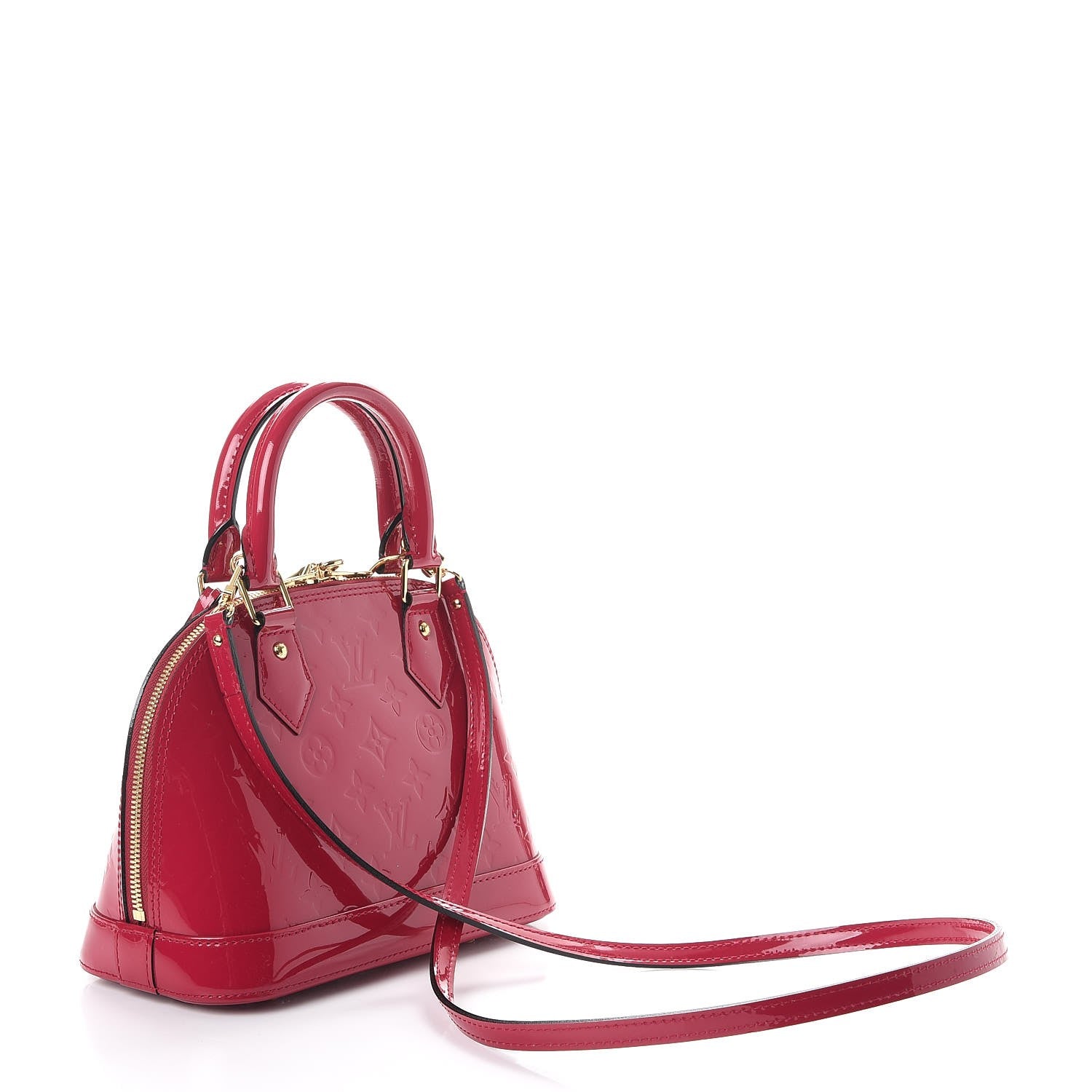 Louis Vuitton Vernis Alma BB Rose Indien 3 of 7