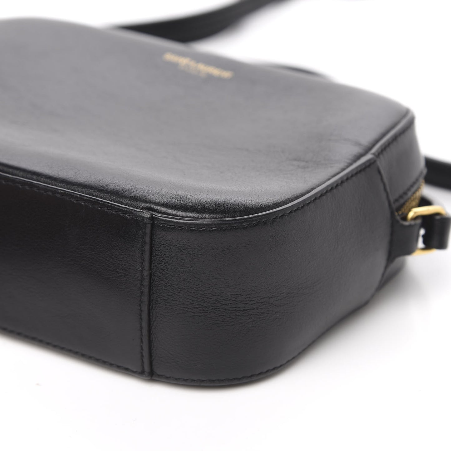 Calfskin Small Classic Monogram Camera Bag Black
