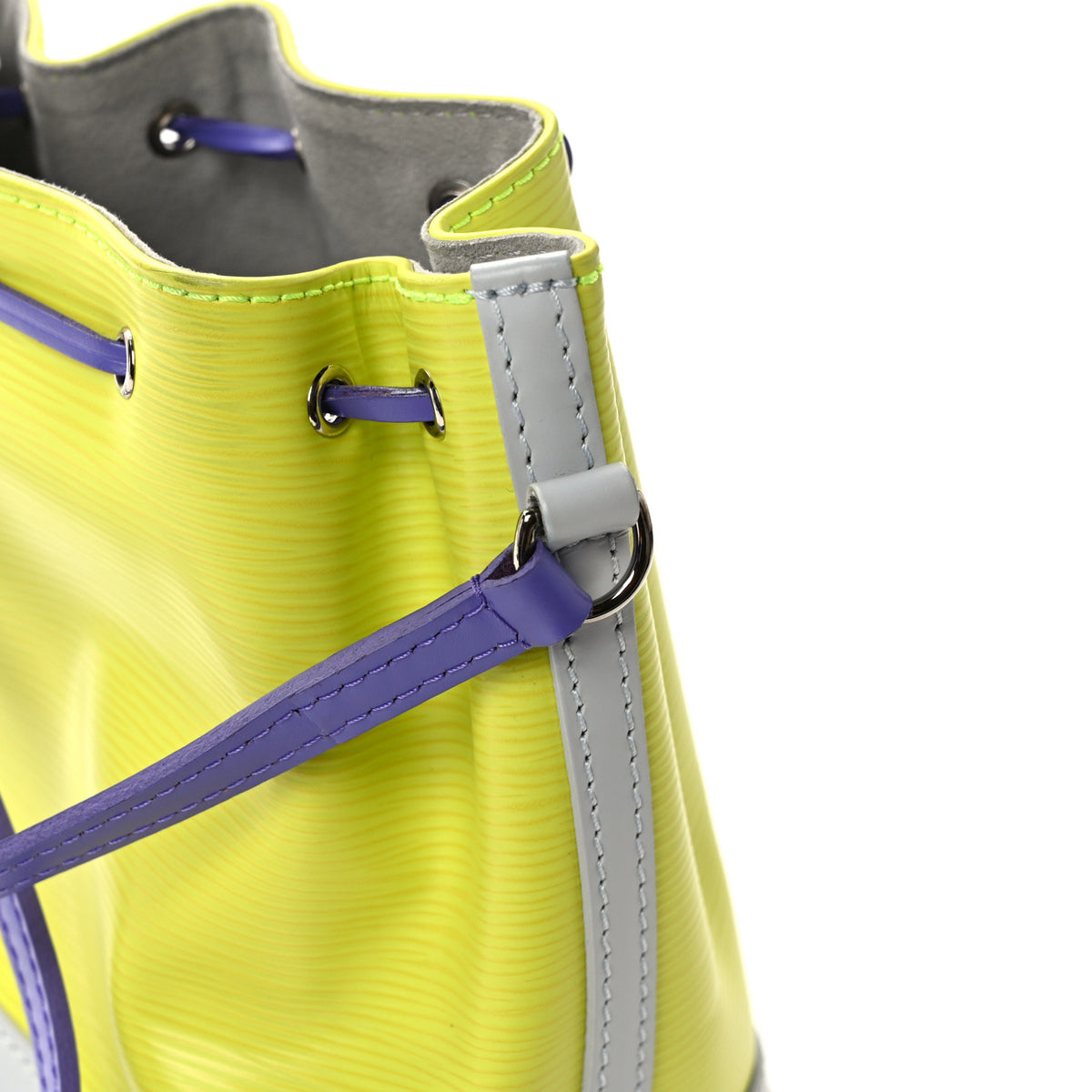 Louis Vuitton Epi Nano Noe Acid Yellow 10 of 11