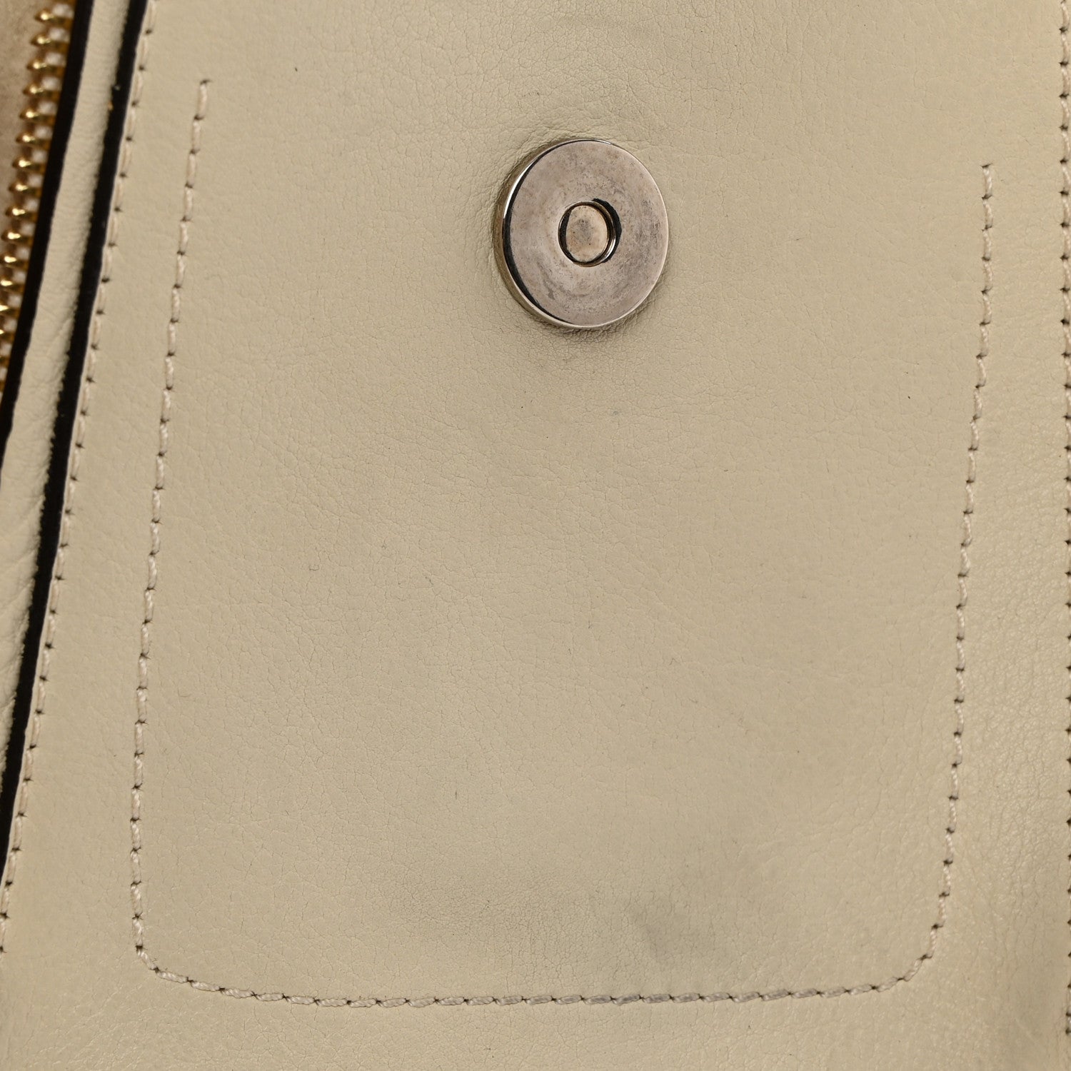 Chloe Suede Calfskin Mini Faye Backpack Off White 12 of 14