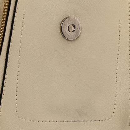 Chloe Suede Calfskin Mini Faye Backpack Off White 12 of 14