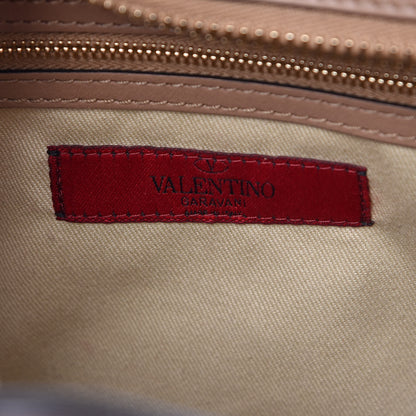 Valentino Garavani Vitello Rockstud Double Handle Tote Alpaca 7 of 13