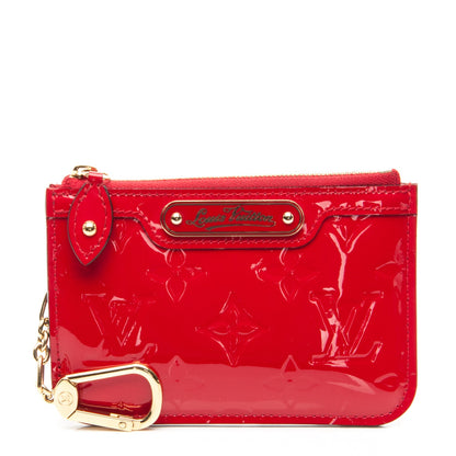 Louis Vuitton Vernis Key Pouch Cherry 1 of 7