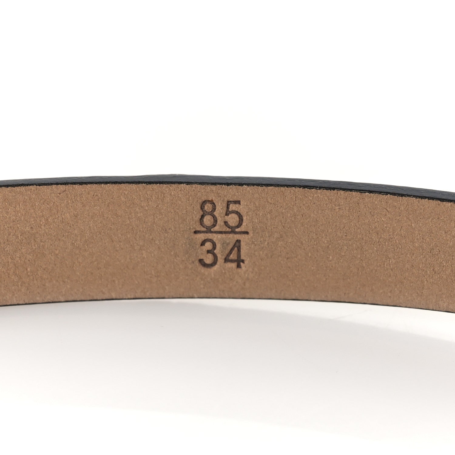 Chanel Calfskin Crystal CC Skinny Belt 85 34 Black 5 of 8