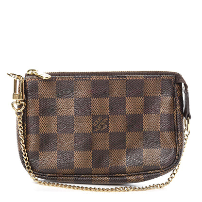 Louis Vuitton Damier Ebene Mini Pochette Accessories 1 of 6