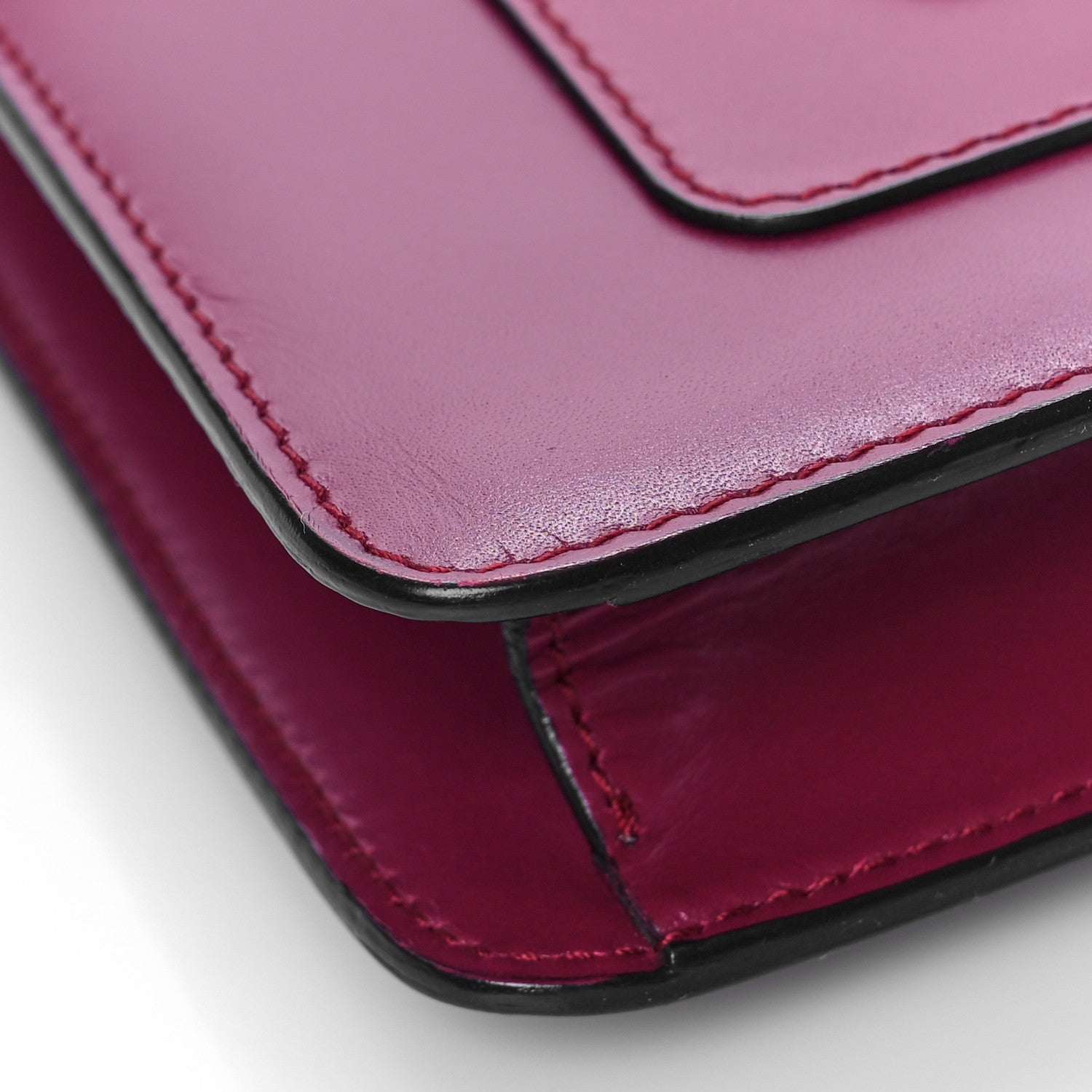 Bulgari Calfskin Serpenti Forever Crossbody Bag Plum 9 of 12