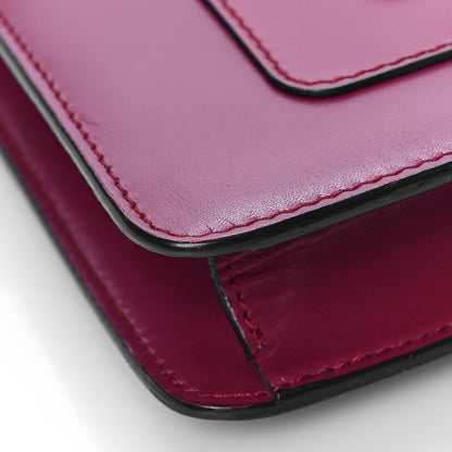 Bulgari Calfskin Serpenti Forever Crossbody Bag Plum 9 of 12