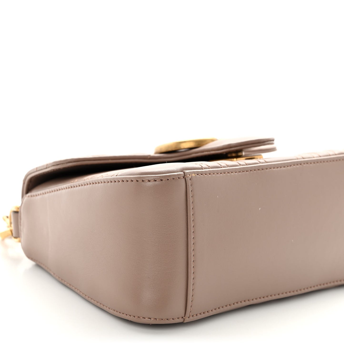 Calfskin Matelasse GG Marmont Top Handle Shoulder Bag Porcelain Rose