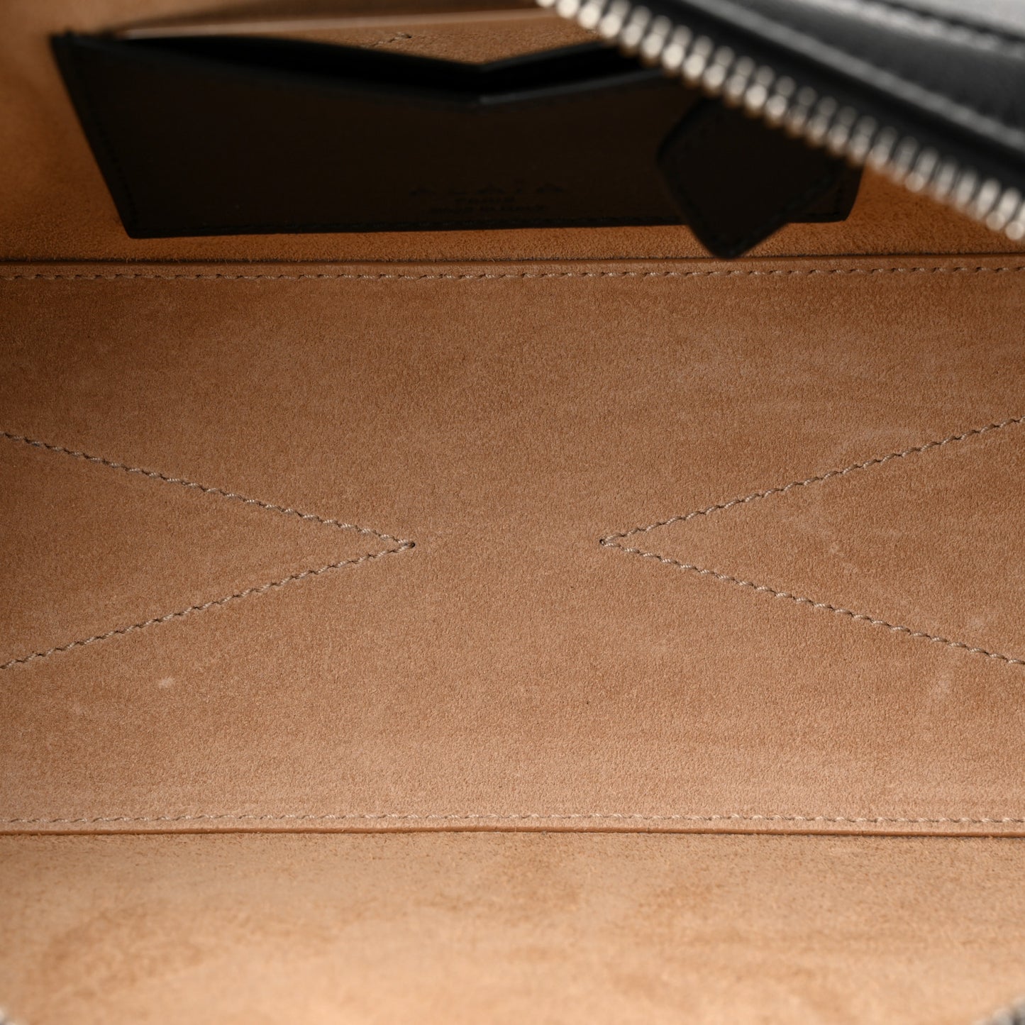 Goatskin Medium Le Teckel Bag Black