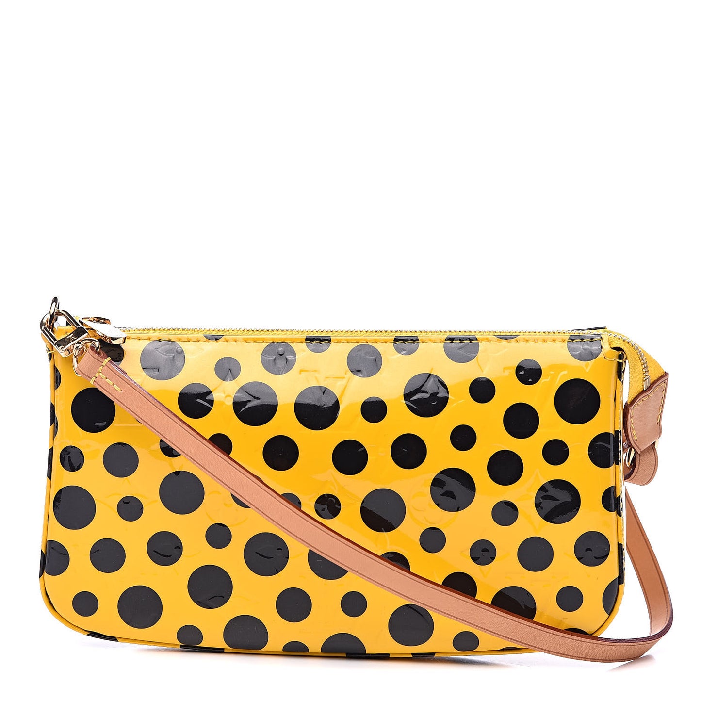Vernis Kusama Infinity Dots Pochette Accessories Yellow