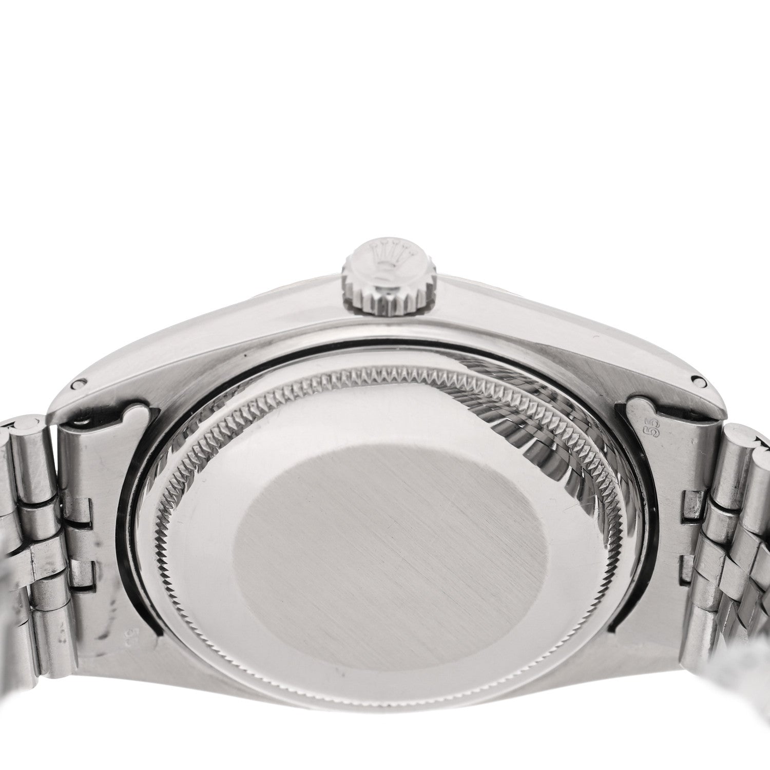 Rolex Stainless Steel 18K White Gold 36mm Oyster Perpetual Datejust Watch Silver 1601 4 of 5
