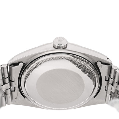 Rolex Stainless Steel 18K White Gold 36mm Oyster Perpetual Datejust Watch Silver 1601 4 of 5