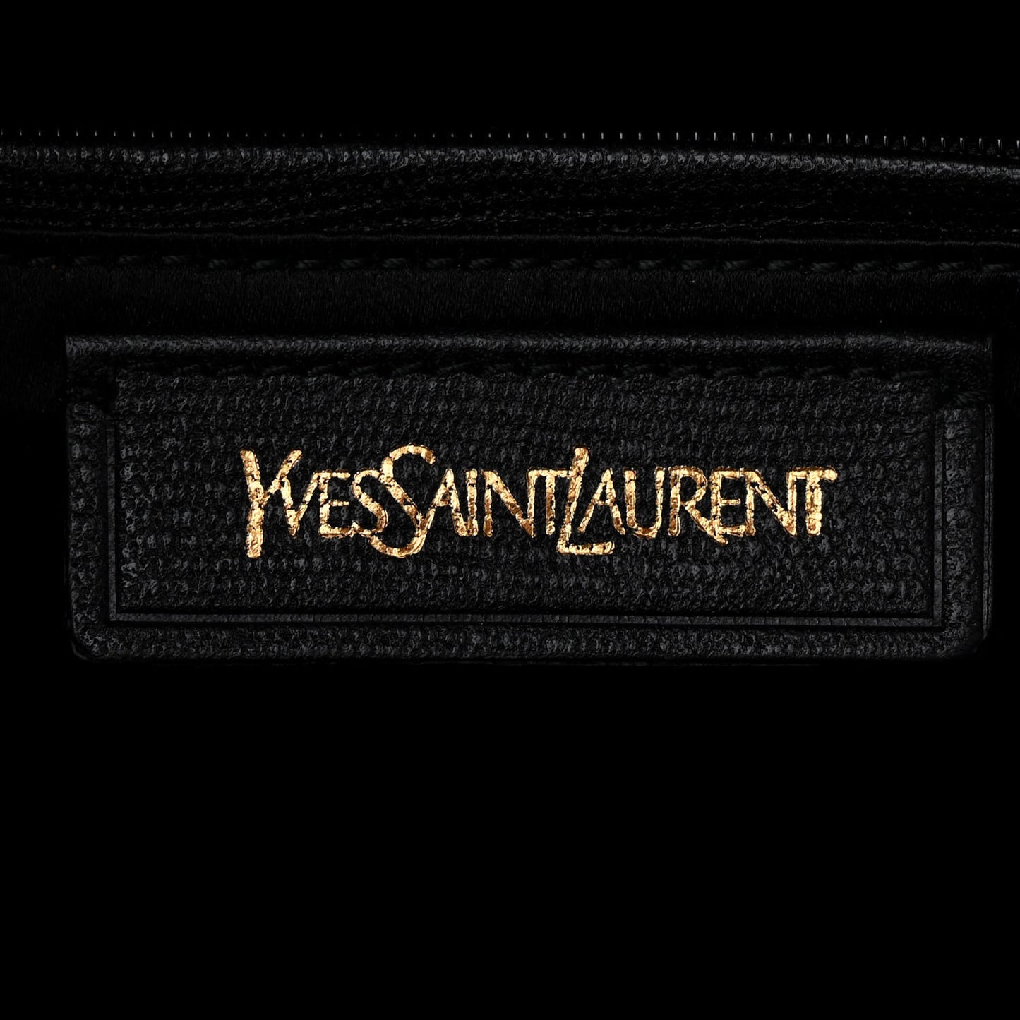 Textured Calfskin Medium Cabas ChYc Black