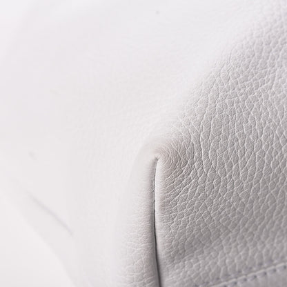 Burberry London Grainy Calfskin Medium Baynard Tote White 17 of 20