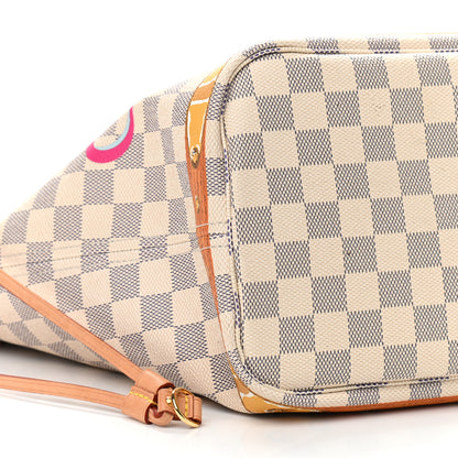 Louis Vuitton Damier Azur Summer Trunks Hawaii Neo Neverfull MM 10 of 12