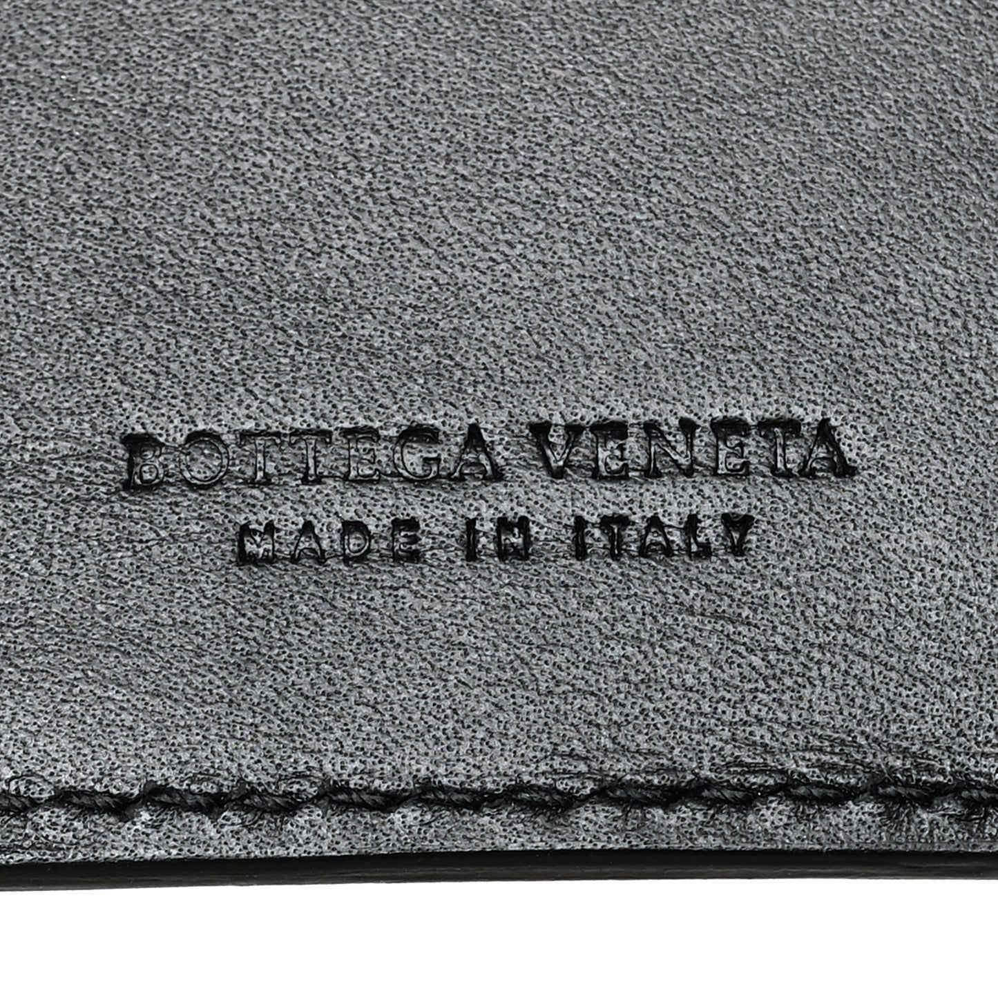 Nappa Intrecciato Bi-Fold Wallet Black