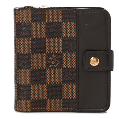 Louis Vuitton Damier Ebene Zippe Zipped Compact Wallet 1 of 10
