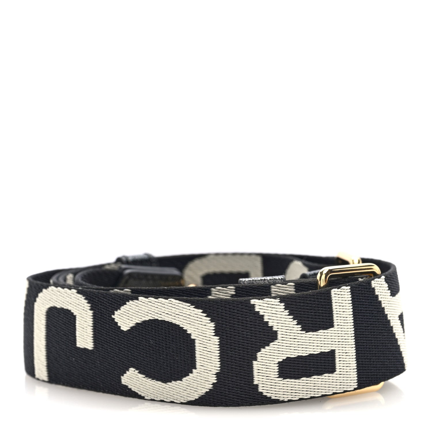 Marc Jacobs Nylon Webbing Logo Strap Black 2 of 3