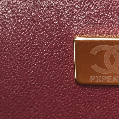 Chanel Lambskin Quilted Jumbo Double Flap Black 7 of 11