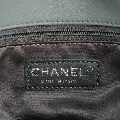 Chanel Lambskin Quilted 3 Maxi Flap Light Grey 6 of 8
