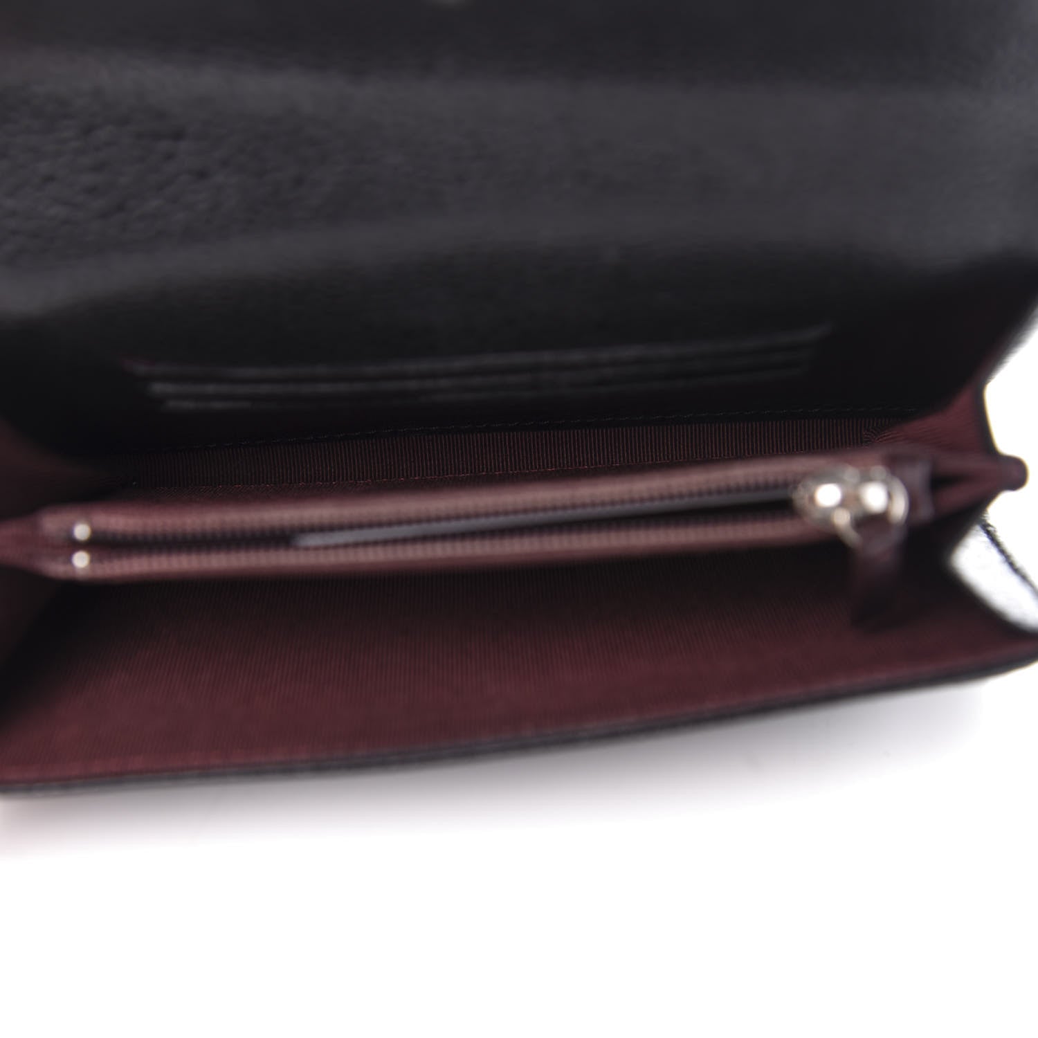 Chanel Caviar Quilted Small Flap Wallet Black 5 of 10