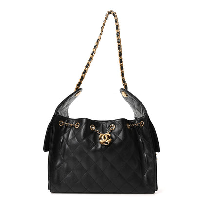 Chanel Caviar Quilted Small Chanel 25 Handbag Black 1 of 11