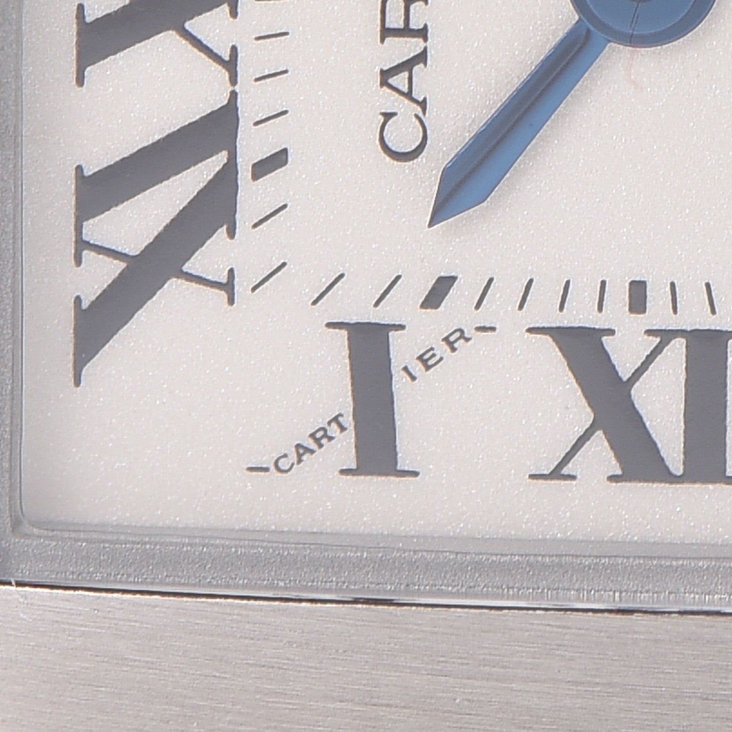 Cartier Stainless Steel 20mm Tank Francaise Quartz Watch 5 of 12