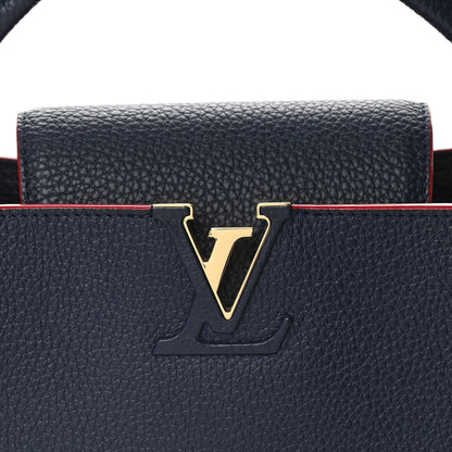 Louis Vuitton Taurillon Capucines BB Marine Rouge 6 of 12