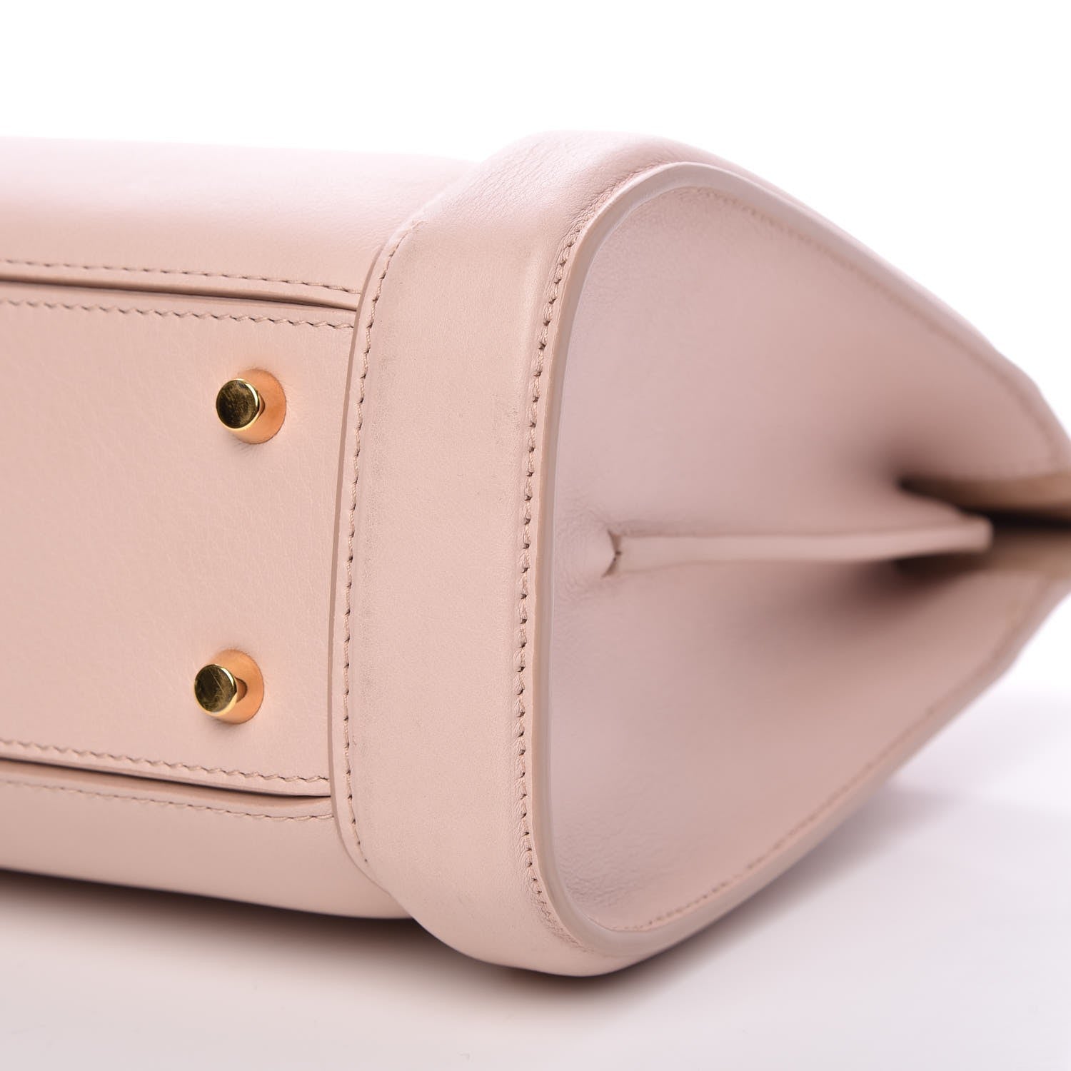 Alexander McQueen Sweet Calfskin Small Heroine 30 Nude 10 of 10