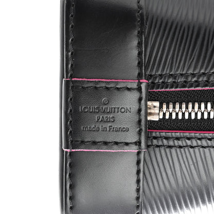 Louis Vuitton Epi Alma BB Black Hot Pink 6 of 11