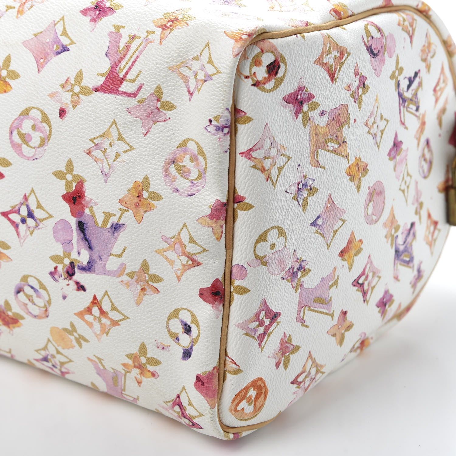 Louis Vuitton Watercolor Aquarelle Speedy 35 White 6 of 9