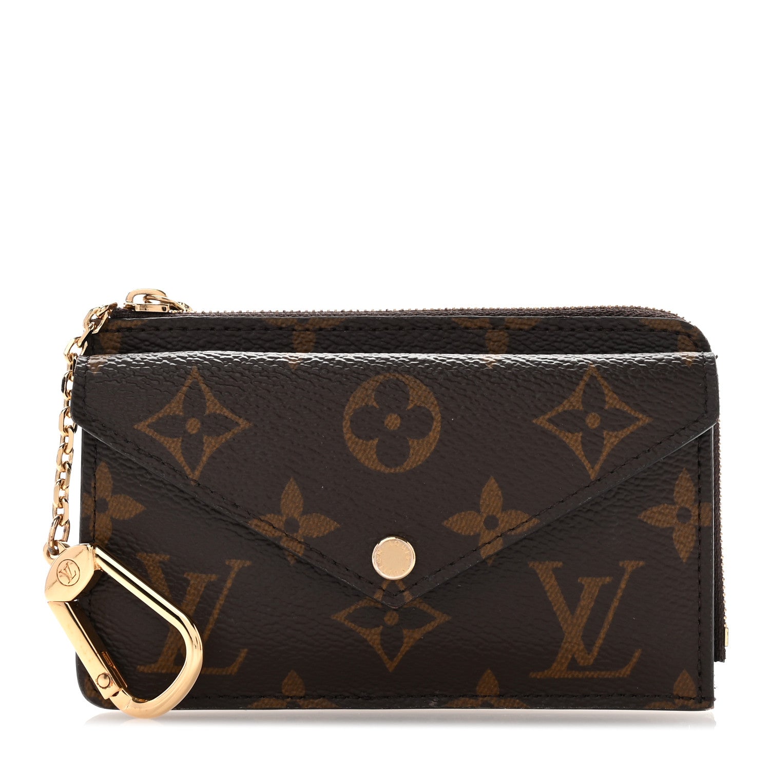 Louis Vuitton Monogram Recto Verso Card Holder Black 1 of 8