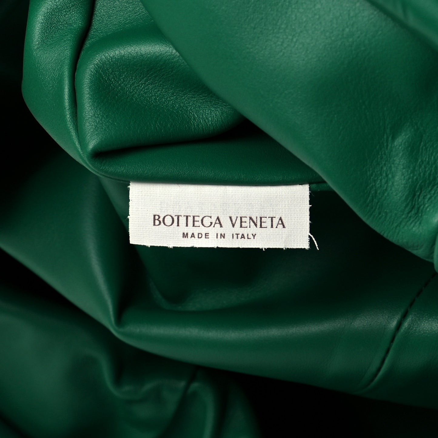 Smooth Butter Calf The Pouch Oversized Clutch Racing Green