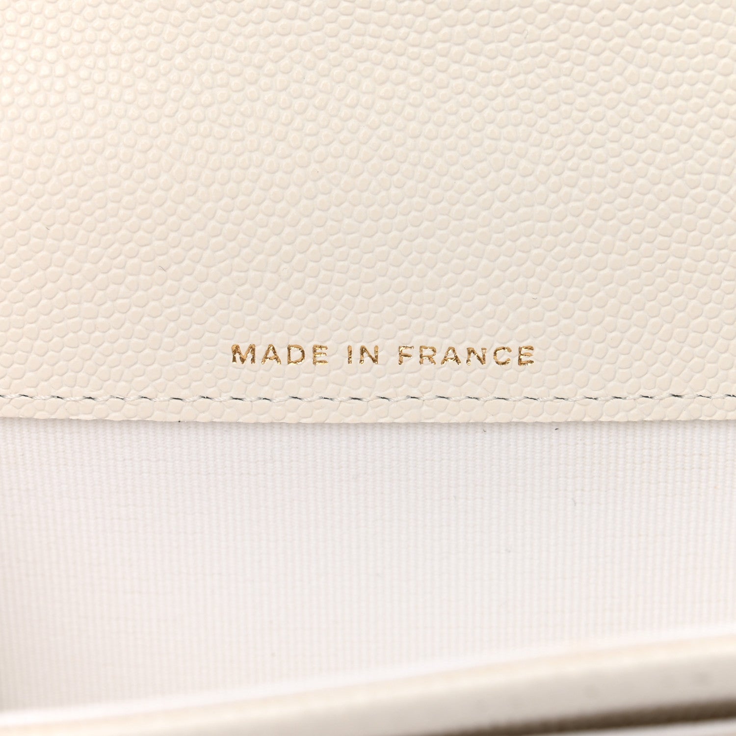 Chanel Caviar Quilted Flap Card Holder Wallet White 7 of 10