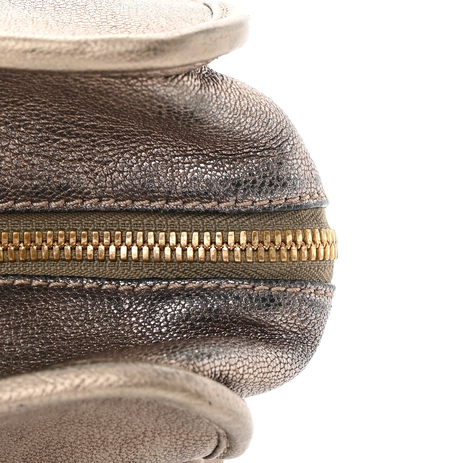 Loewe Metallic Calfskin Amazona 28 Bronze 18 of 18