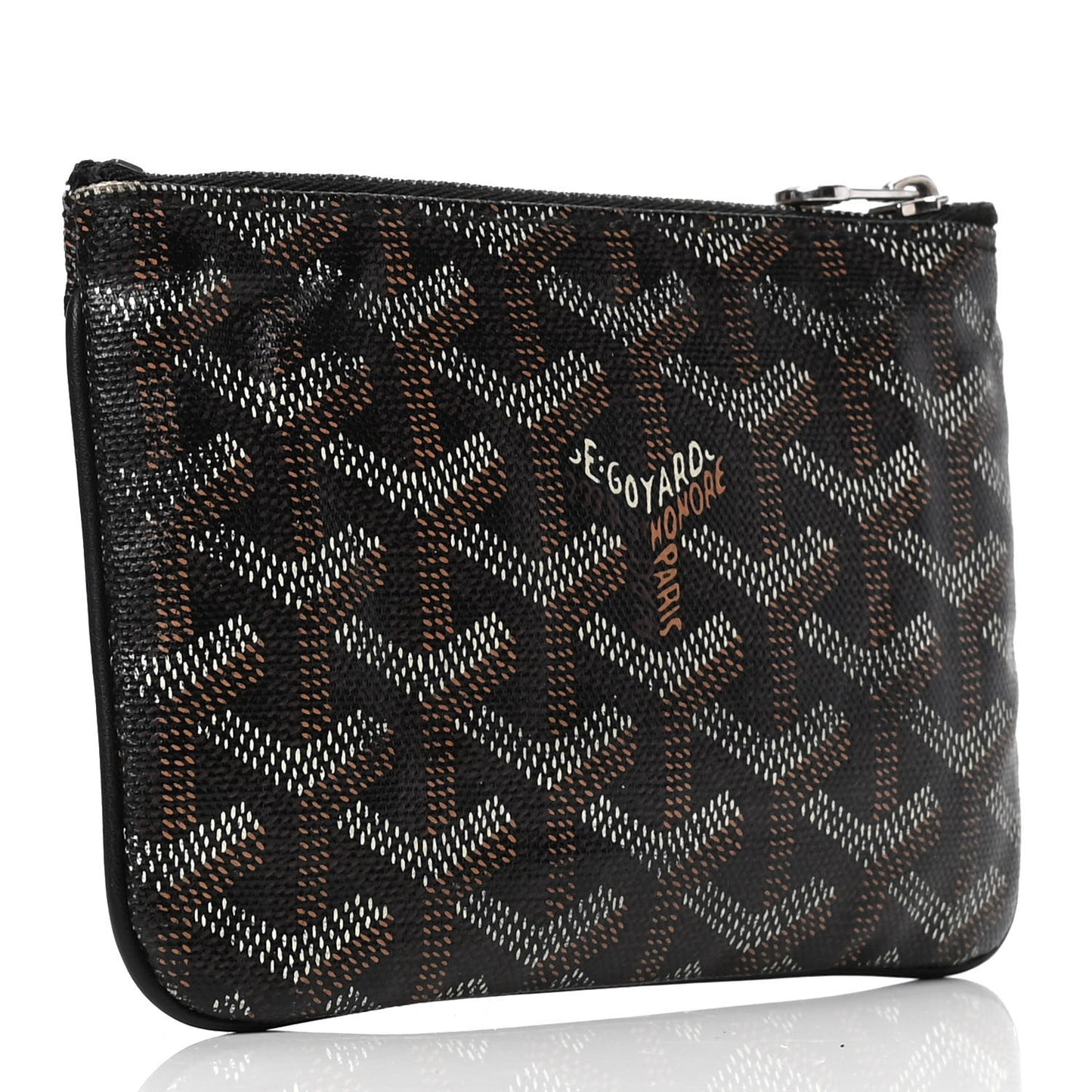 Goyardine Mini Senat Pochette Black