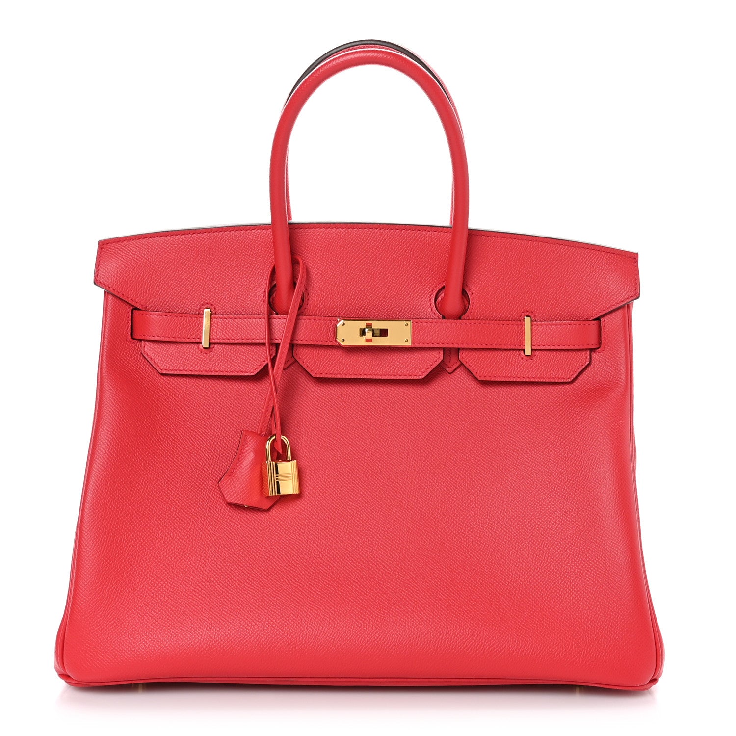 Hermes Epsom Birkin 35 Rouge de Coeur 1 of 11