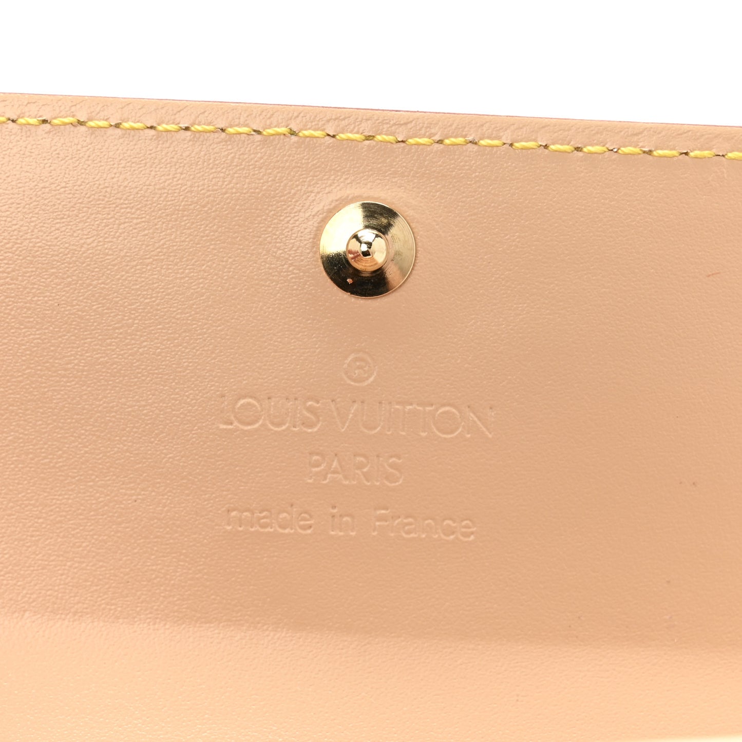Monogram Multicolor Porte-Monnaie Plat Coin Purse White