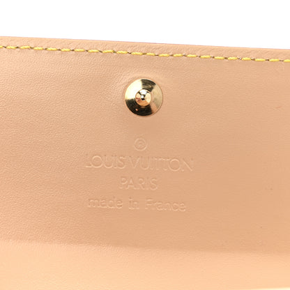 Louis Vuitton Monogram Multicolor Porte-Monnaie Plat Coin Purse White 6 of 8