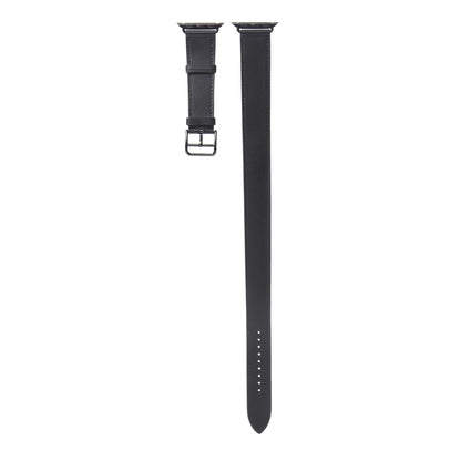 Hermes Swift 38mm Apple Watch Double Tour Band Black 1 of 5