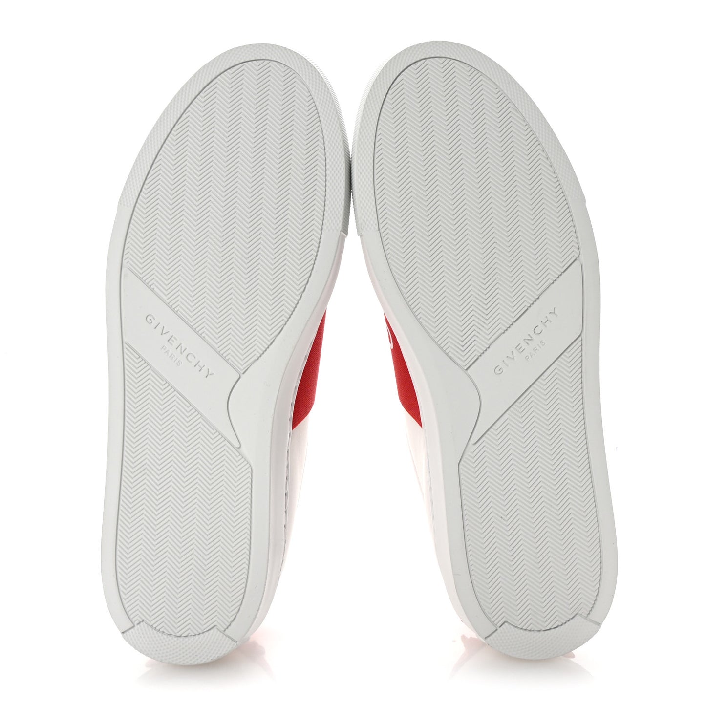 Calfskin Band Logo Womens Urban Street Sneakers 37 White Red