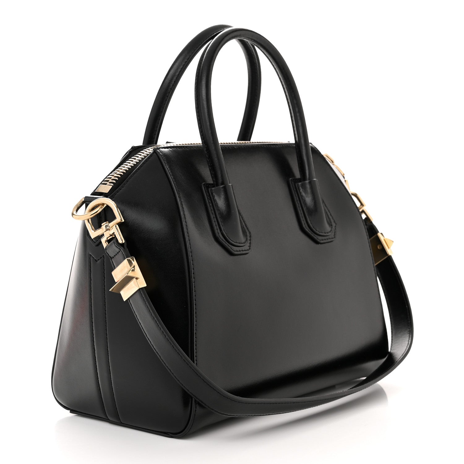 Givenchy Shiny Lord Calfskin Small Antigona Black 3 of 10