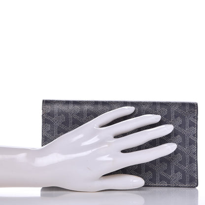 Goyard Goyardine Richelieu Wallet Grey 2 of 7